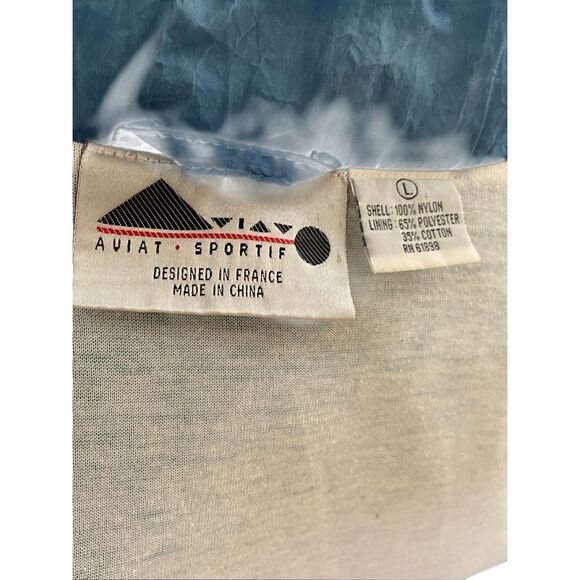 Aviat Sportif Vintage 80’s/90’s Color Block Oversized Windbreaker Size Large (Un - Picture 10 of 11